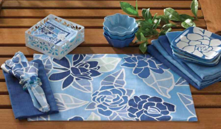 Gardenia Cloth Placemat by Park Designs-1