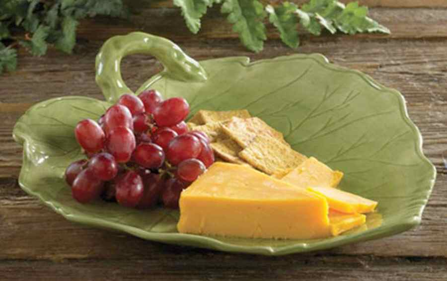 Enchanted Forest 12" Leaf Shape Platter by Park Designs-1