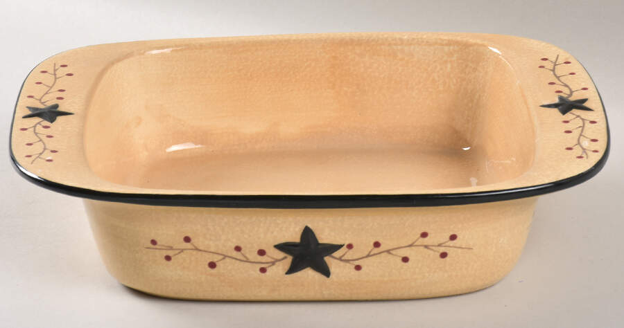 Star Vine 8" Rectangular Baker by Park Designs-1