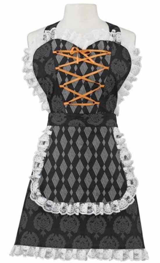Halloween Haunts Cloth Kitchen Apron by Park Designs-1