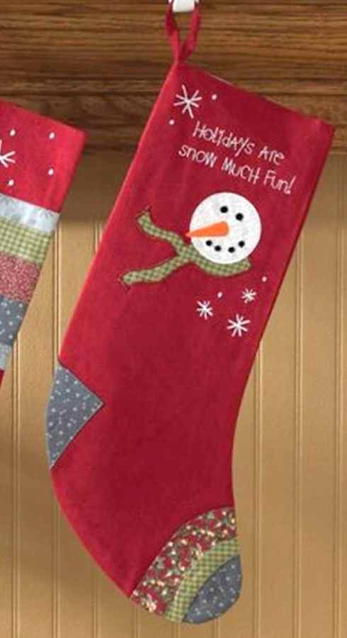 Winter Magic 16" Cloth Stocking by Park Designs-1