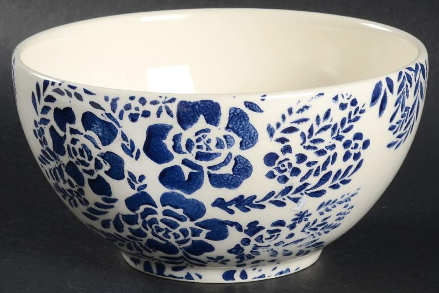 Blue Blooms Soup/Cereal Bowl by Pier 1-1