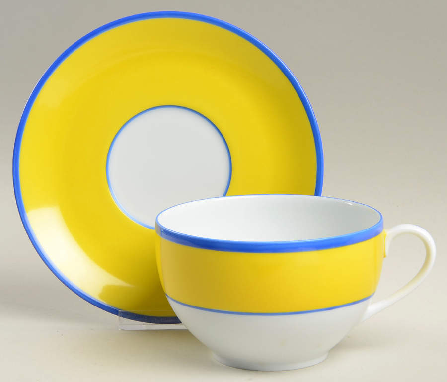 PLI30 Oversized Cup & Saucer Set by Porcelaine de Limoges-1