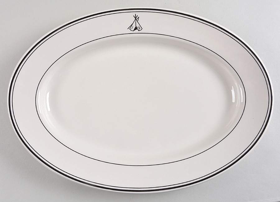 Grand Lodge 15" Oval Serving Platter by Pendleton-1