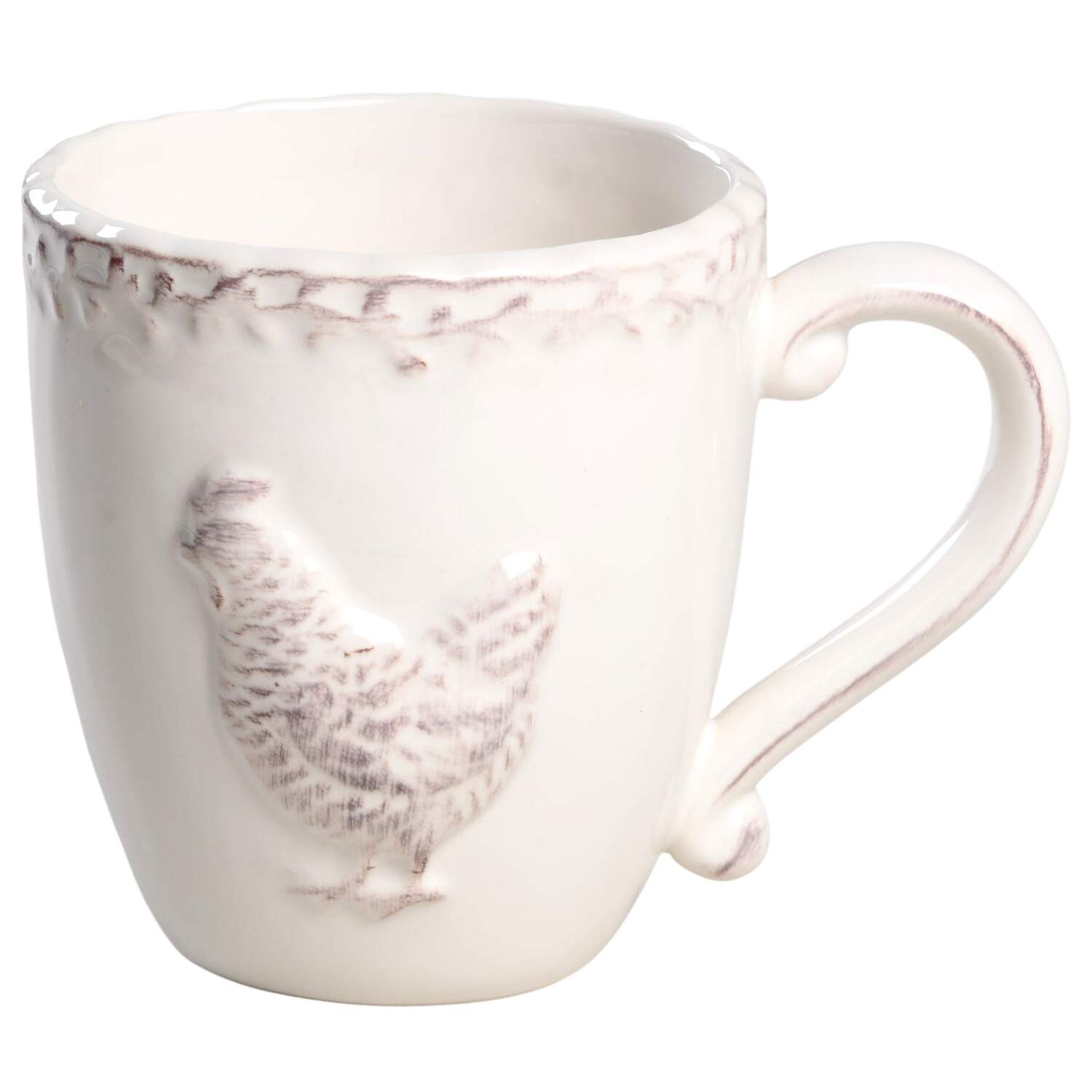 Antiqued Hen Mug by Pfaltzgraff-1