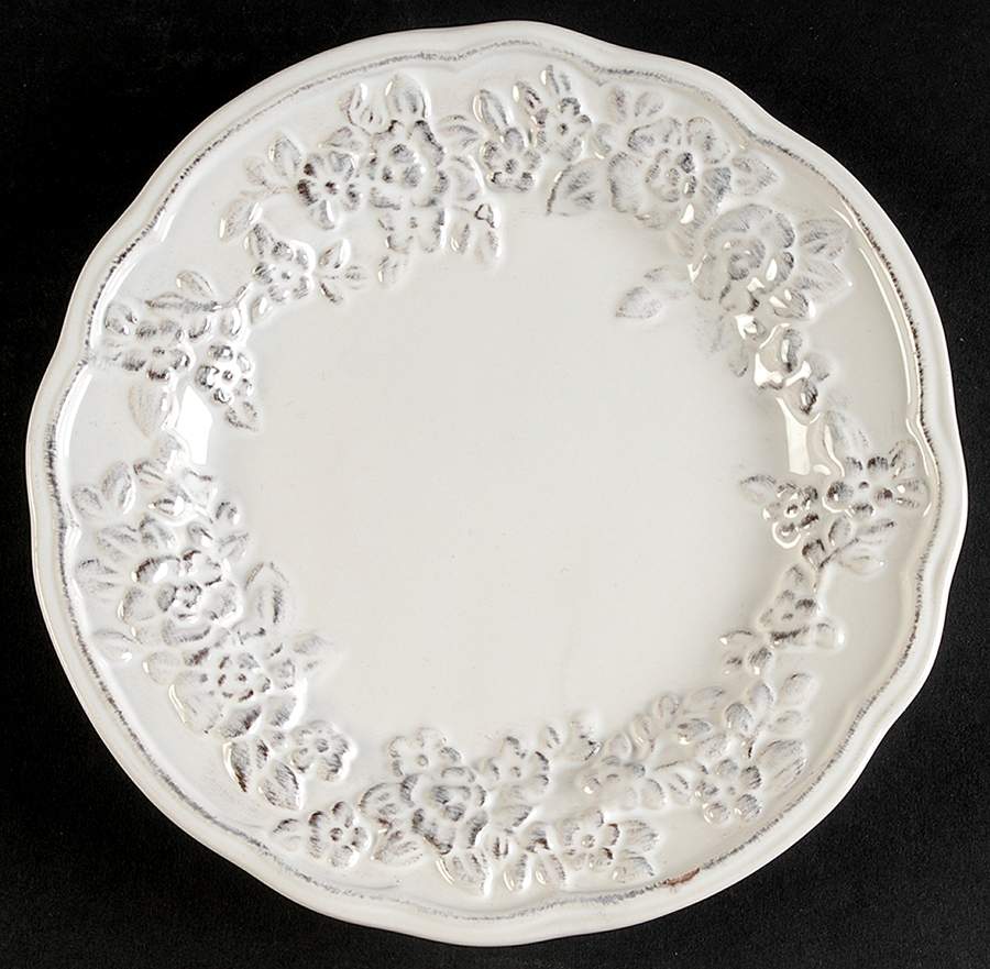Antique Tea Rose Salad Plate by Pfaltzgraff-1