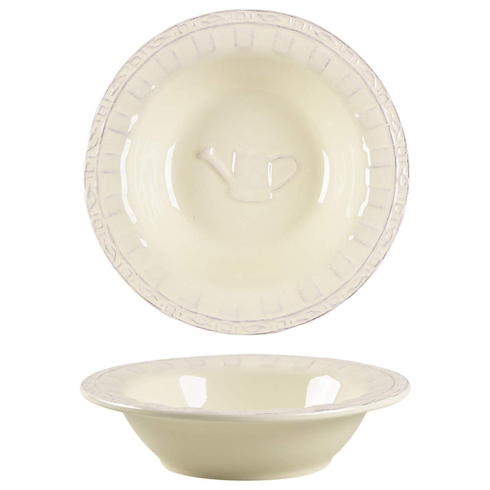 Naturewood Embossed Soup/Cereal Bowl by Pfaltzgraff-1