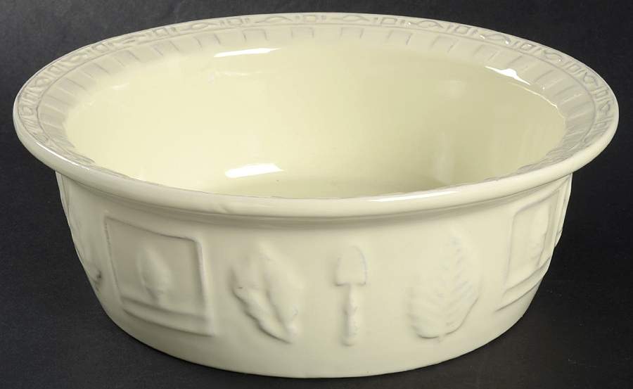 Naturewood Embossed 8" Round Vegetable Bowl by Pfaltzgraff-1