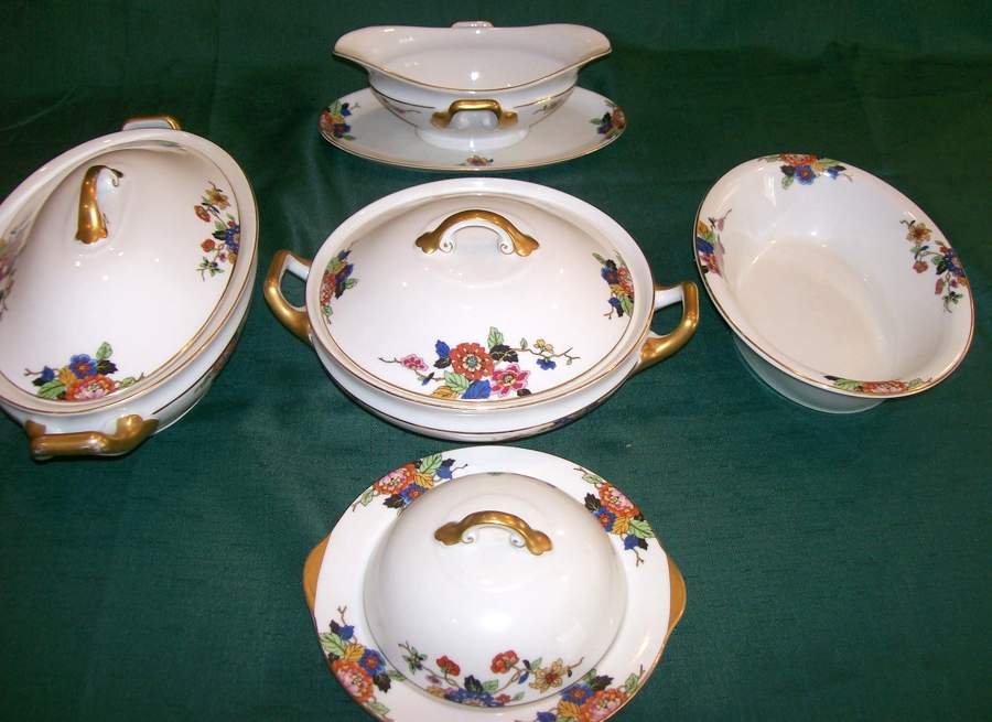 10118 Gravy Boat with Attached Underplate by Pirkenhammer-1