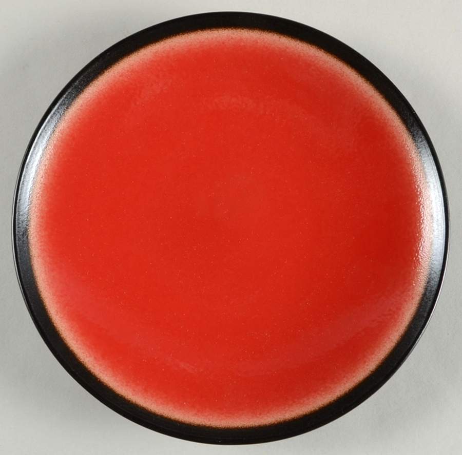 Orion Red Salad Plate by Pfaltzgraff-1