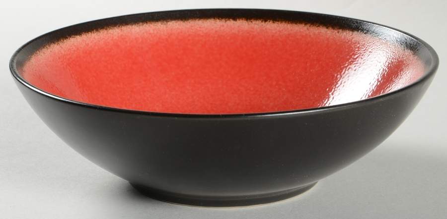 Orion Red Soup/Cereal Bowl by Pfaltzgraff-1
