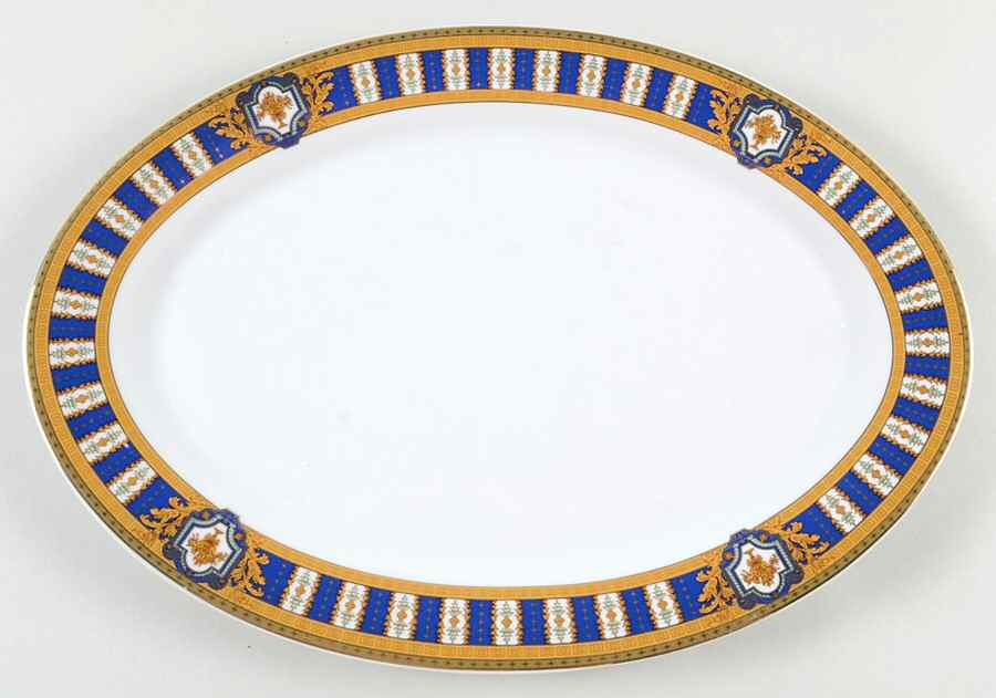 PGE6 14" Oval Serving Platter by Pegasus-1