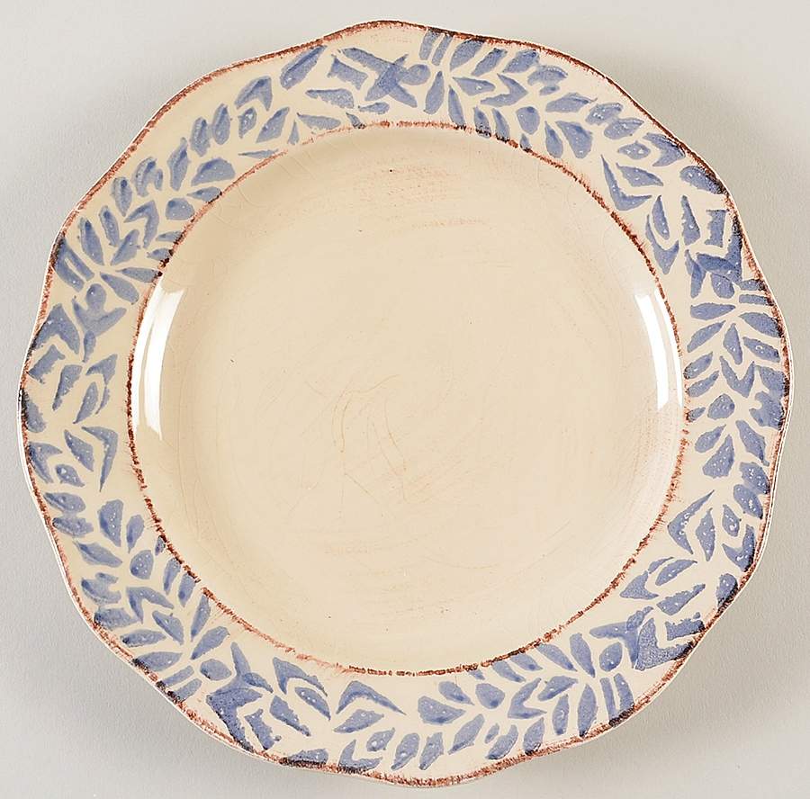 Onda Blue Salad Plate by Pier 1-1