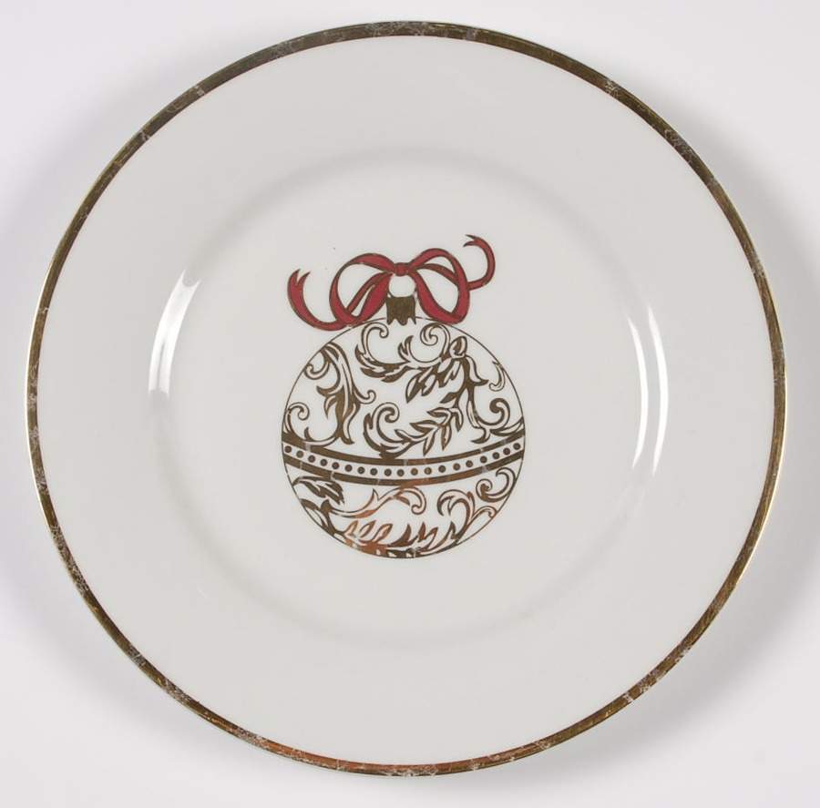 Ornament Salad Plate by Pier 1-1