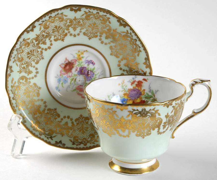 A175 Footed Cup & Saucer Set by Paragon-1