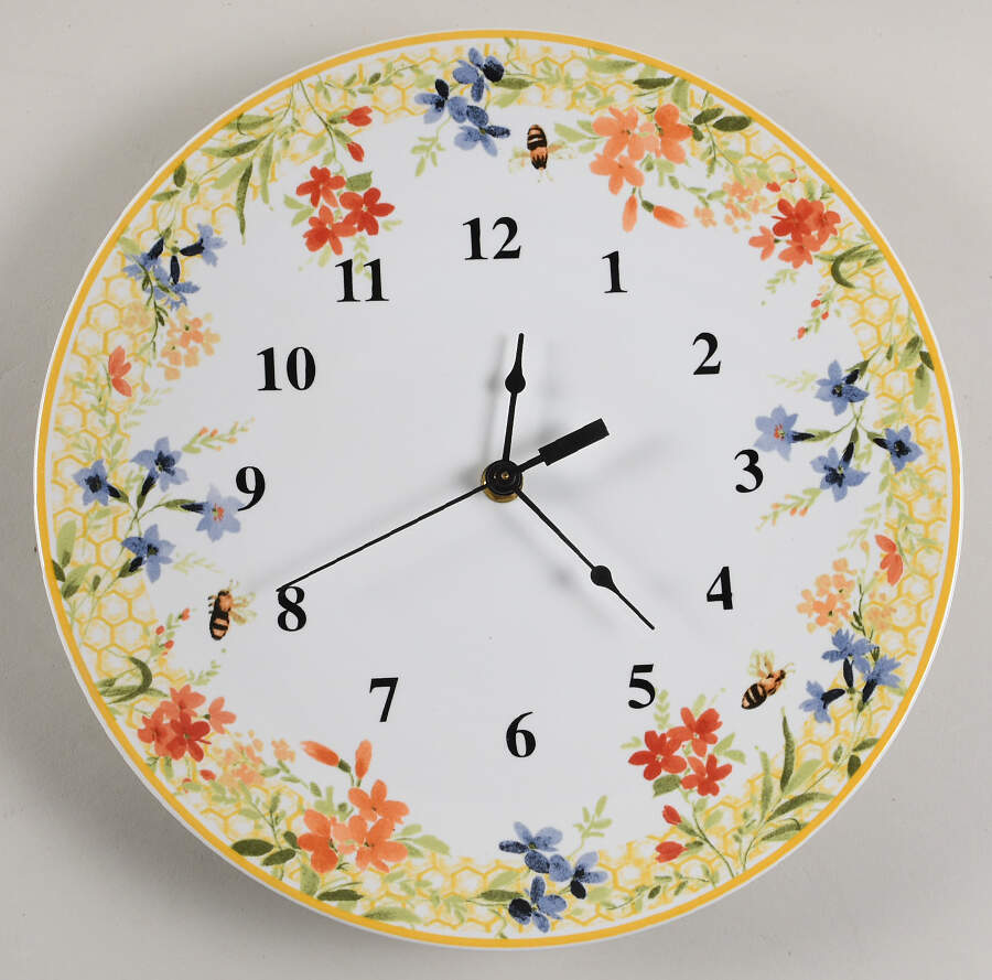 Sweetest Day 1-2" depth  Clock Plate HC by Pfaltzgraff-1