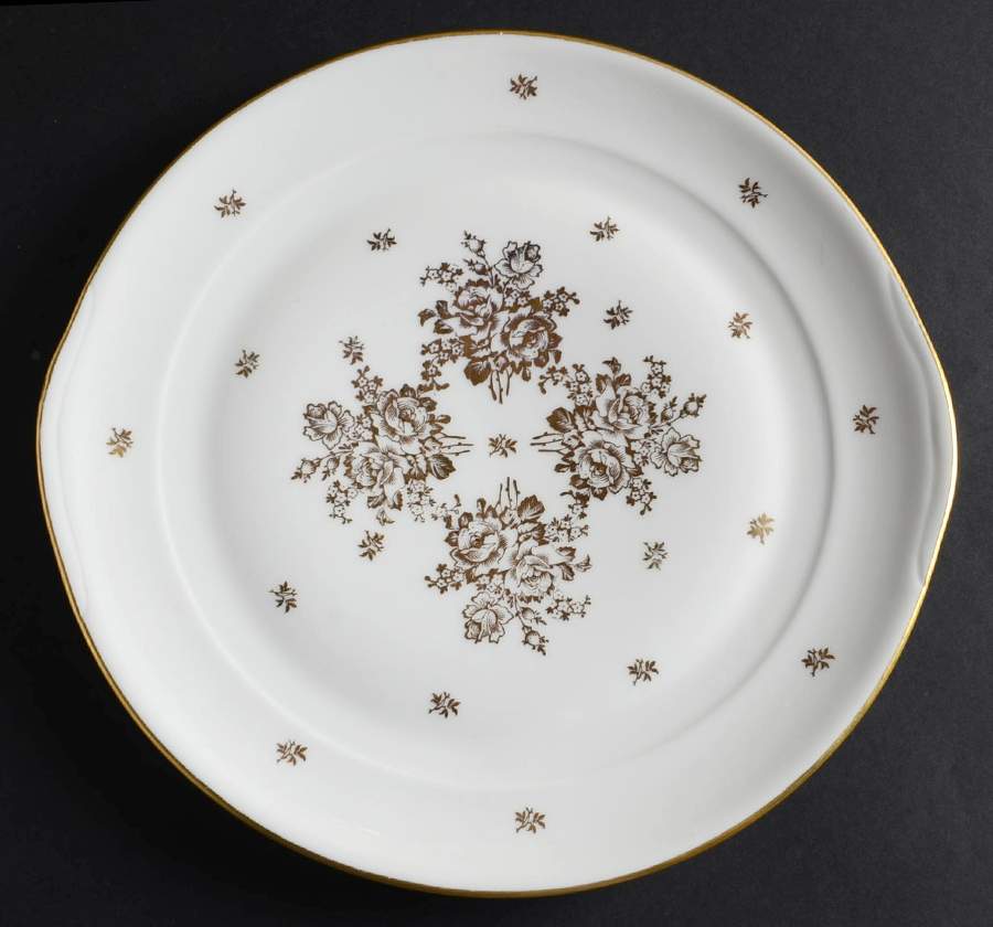 PDM2 Handled Cake Plate by Pate de Limoges-1