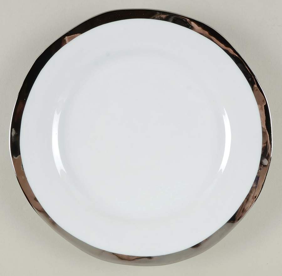 Caroline Silver Salad Plate by Pottery Barn China-1