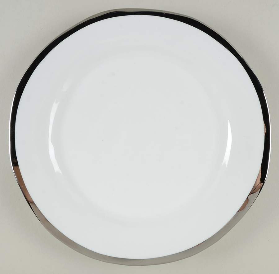 Caroline Silver Dinner Plate by Pottery Barn China-1