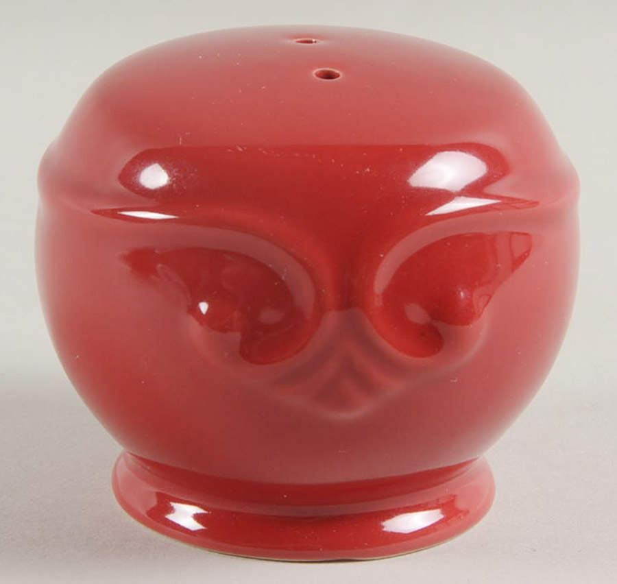 Pavillion Berry Red Salt Shaker by Princess House-1