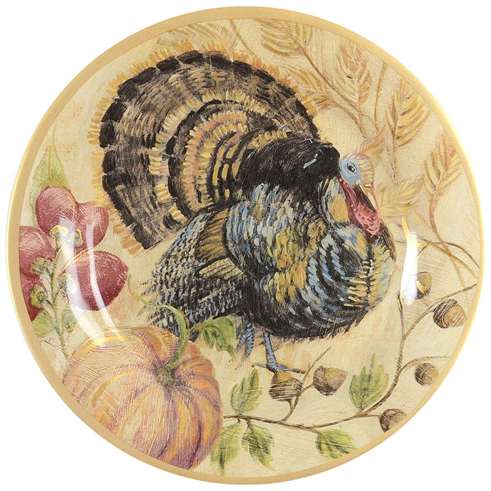 Fresco Turkey Salad Plate by Pottery Barn China-1