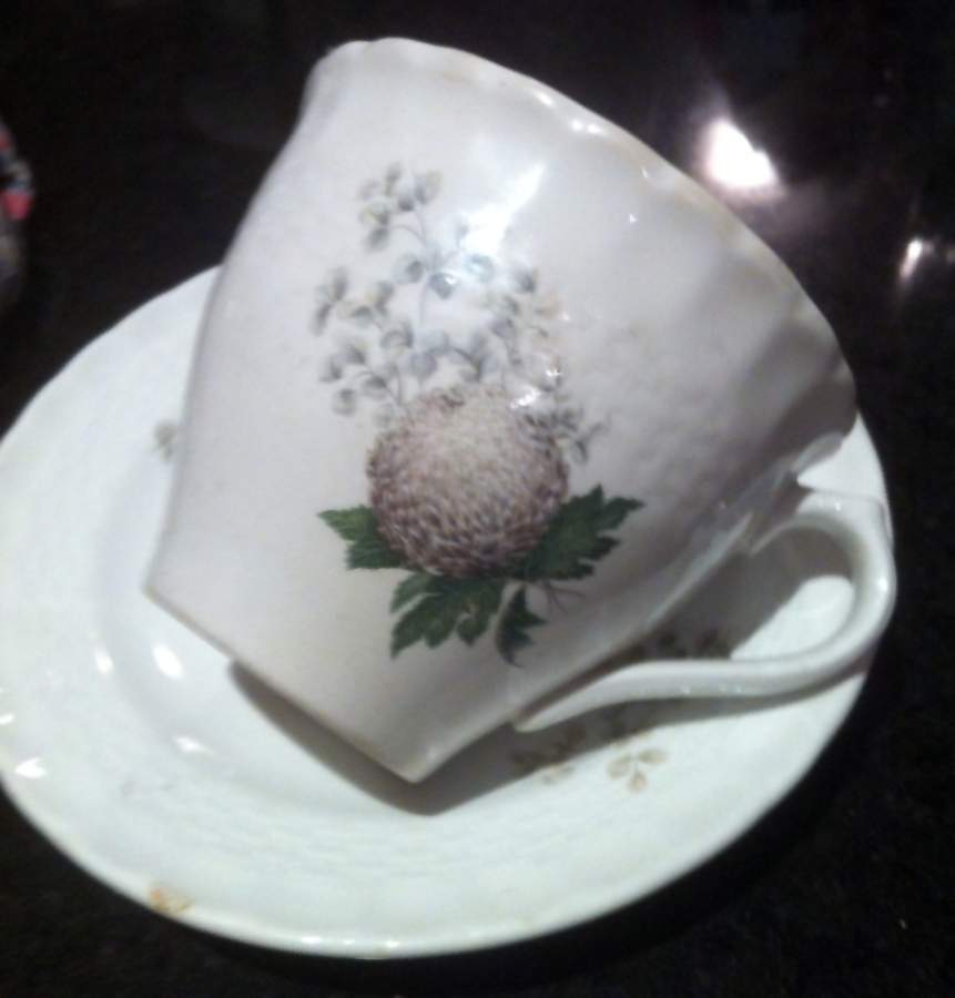 PNT36 Flat Cup & Saucer Set by Pontesa-1