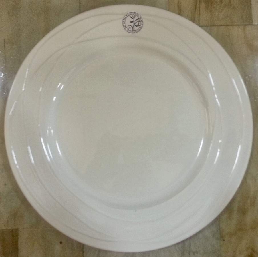 PMZ8 Cream Dinner Plate by Primagera-1