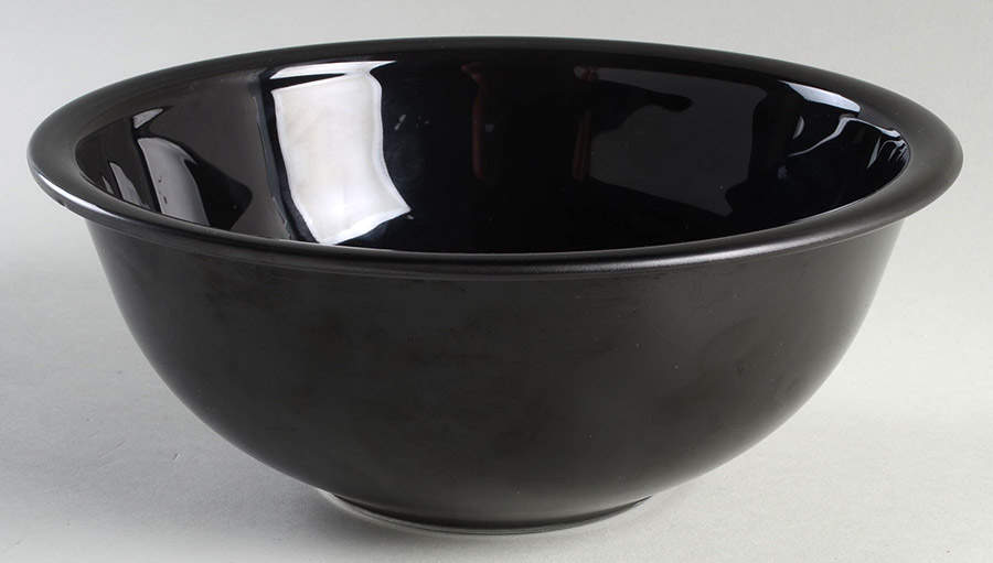 Black & White 9" Mixing Bowl by Pyrex-1