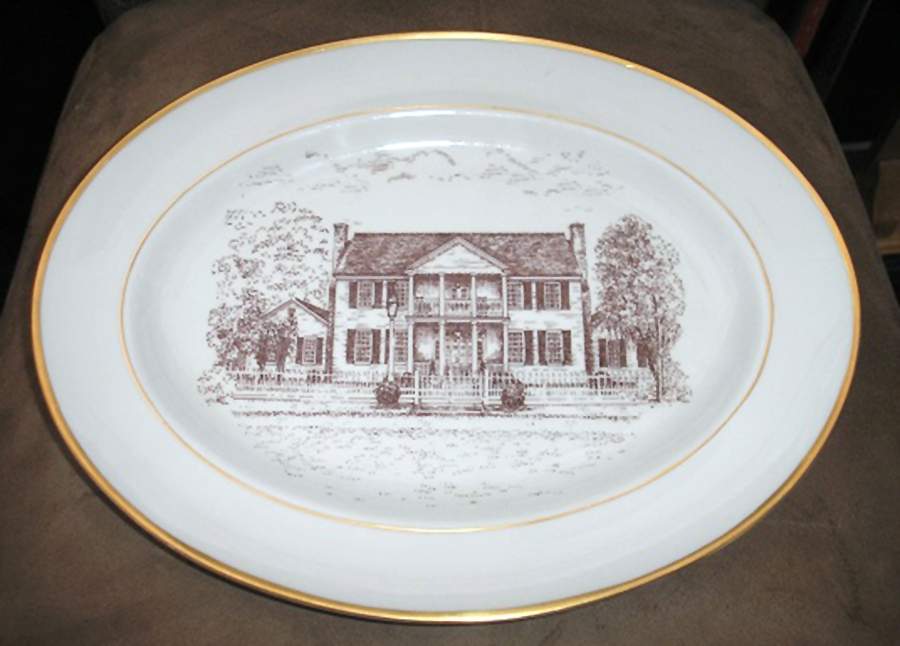 PIC177 12" Oval Serving Platter by Pickard-1