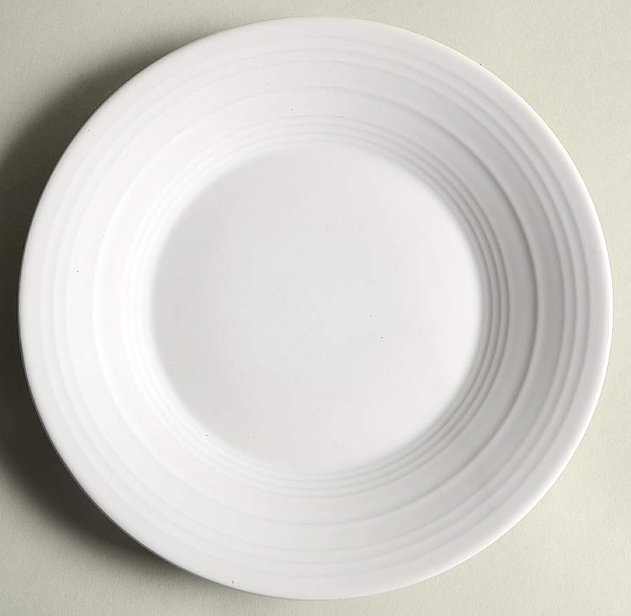 Sierra Gloss White Salad Plate by Pfaltzgraff-1