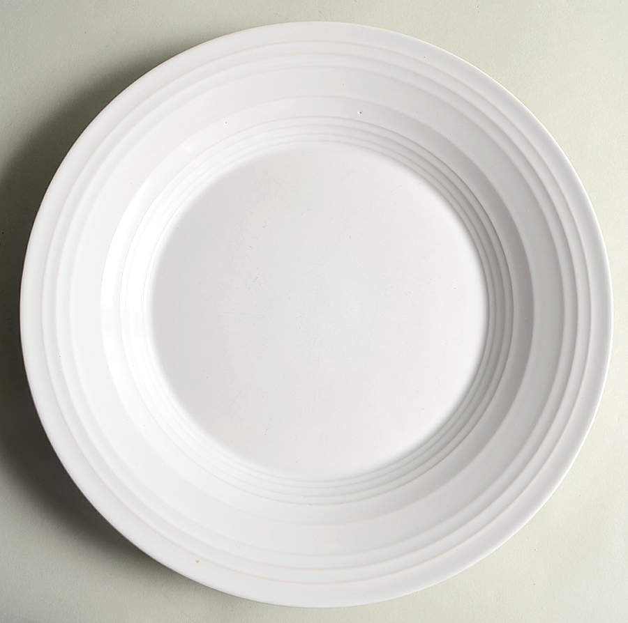 Sierra Gloss White Dinner Plate by Pfaltzgraff-1