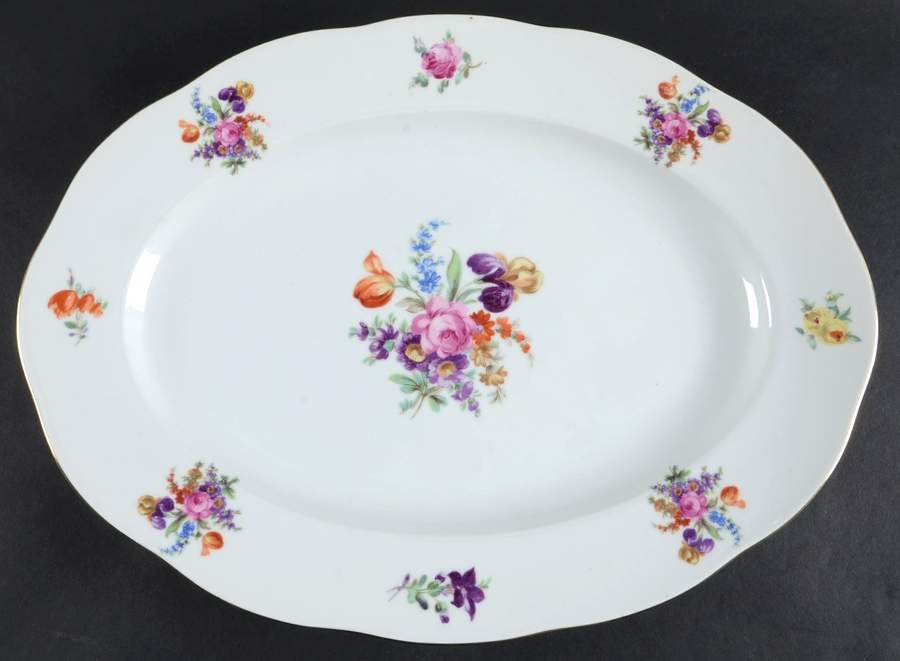 PIR218 14" Oval Serving Platter by Pirkenhammer-1