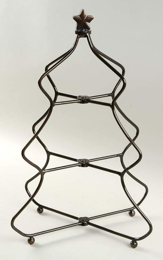 2352b Metal Tree Shaped Stand (Holds DP, SP, BB) by Princess House-1