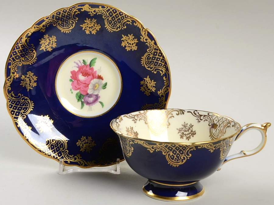 G7856 Footed Cup & Saucer Set by Paragon-1