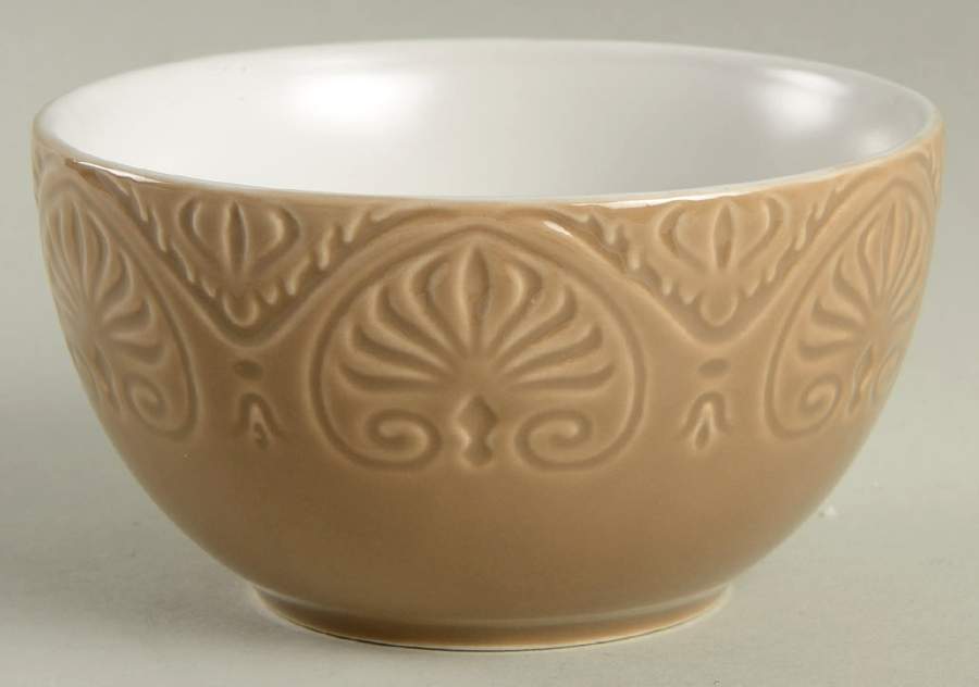 Dolce Latte (Tan) Fruit/Dessert (Sauce) Bowl by Pfaltzgraff-1