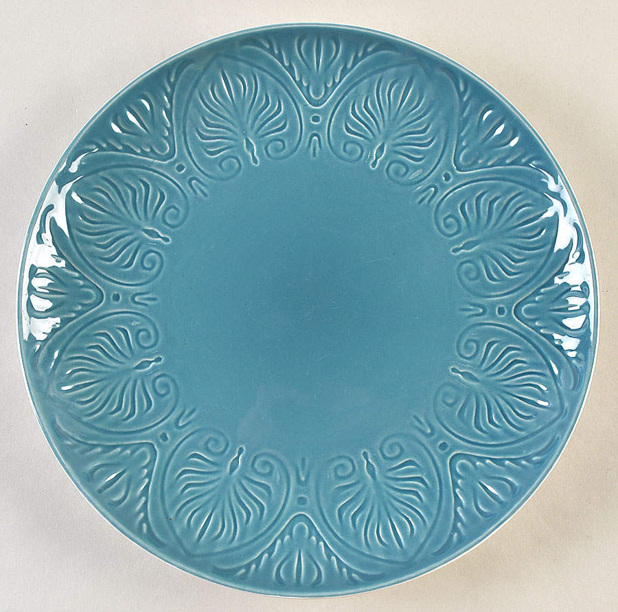 Dolce Turquoise Dinner Plate by Pfaltzgraff-1