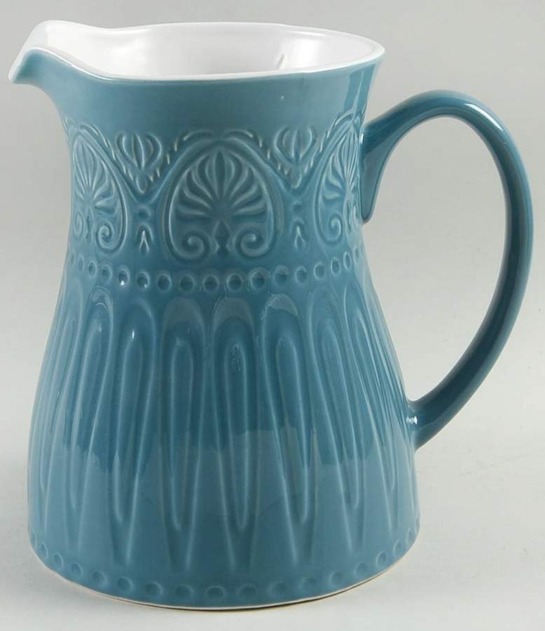 Dolce Turquoise 64 Oz Pitcher by Pfaltzgraff-1