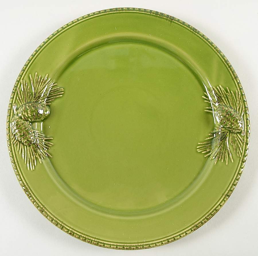 Southern Pine 12" Chop Plate (Round Platter) by Paula Deen-1