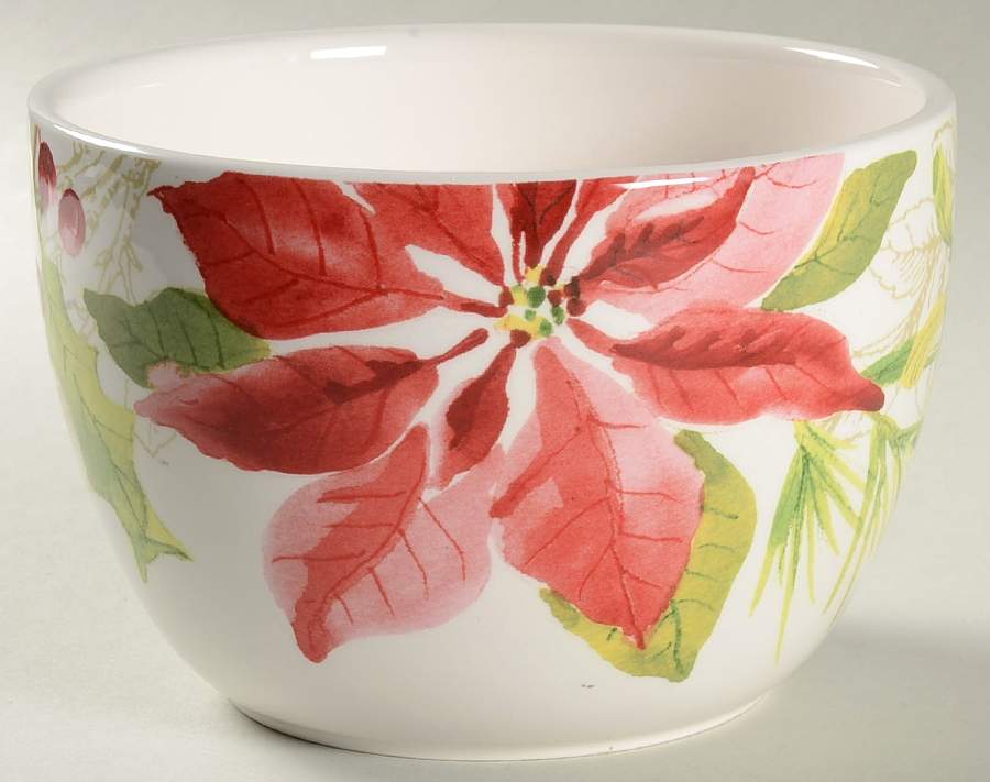 Holiday Floral 6" Nesting Bowl by Paula Deen-1