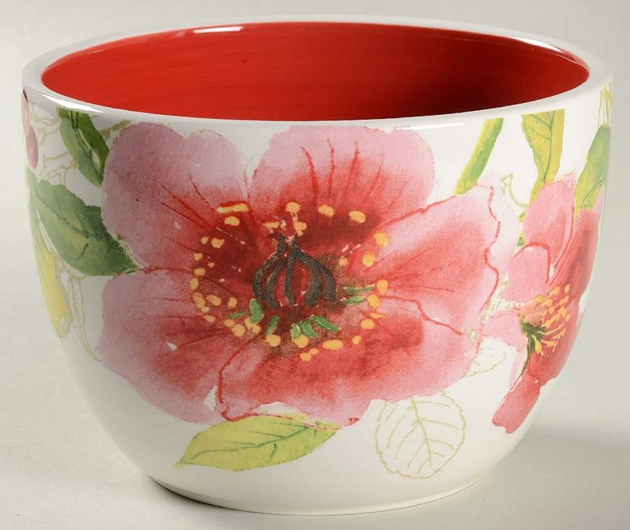 Holiday Floral 5" Nesting Bowl by Paula Deen-1
