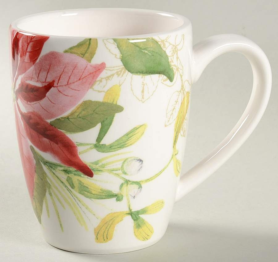 Holiday Floral Mug by Paula Deen-1
