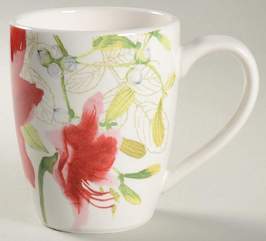 Holiday Floral Mug by Paula Deen-1