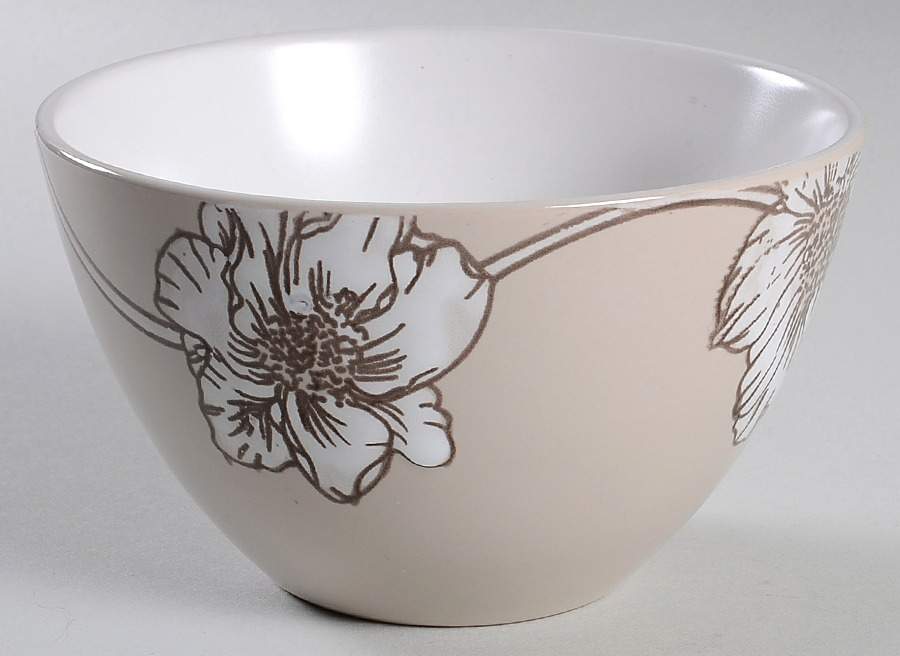 Alexa Taupe Soup/Cereal Bowl by Pfaltzgraff-1