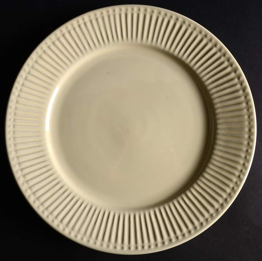 Kamryn Ivory Dinner Plate by Pfaltzgraff-1