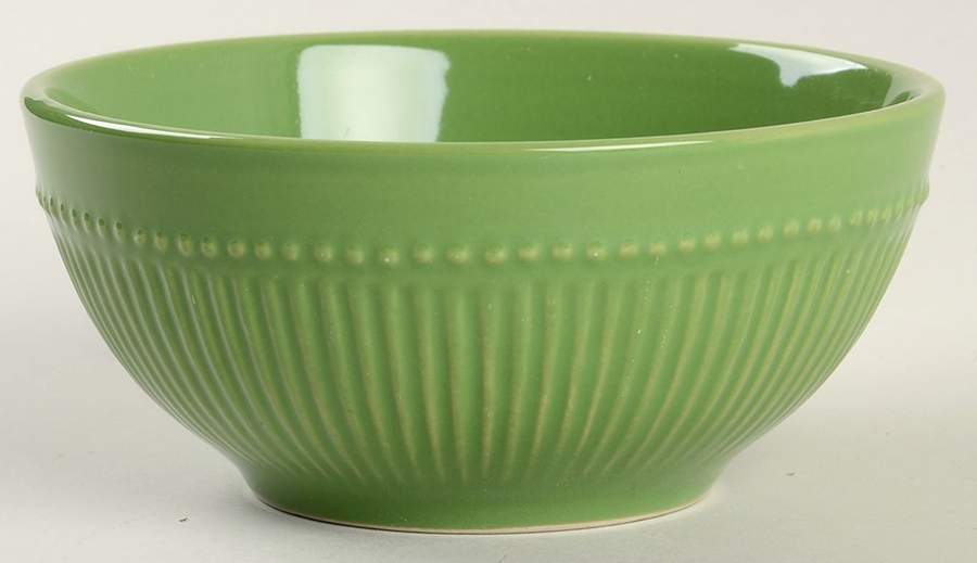 Kamryn Green Fruit/Dessert (Sauce) Bowl by Pfaltzgraff-1