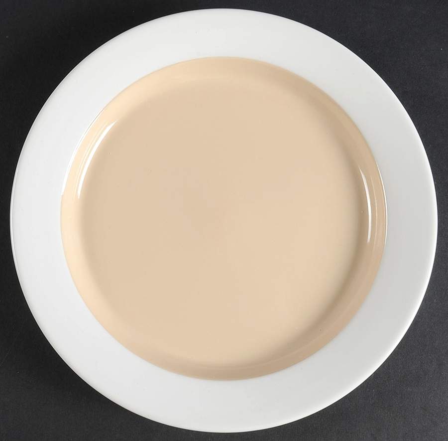 Hudson Tan (Beige) Salad Plate by Pfaltzgraff-1
