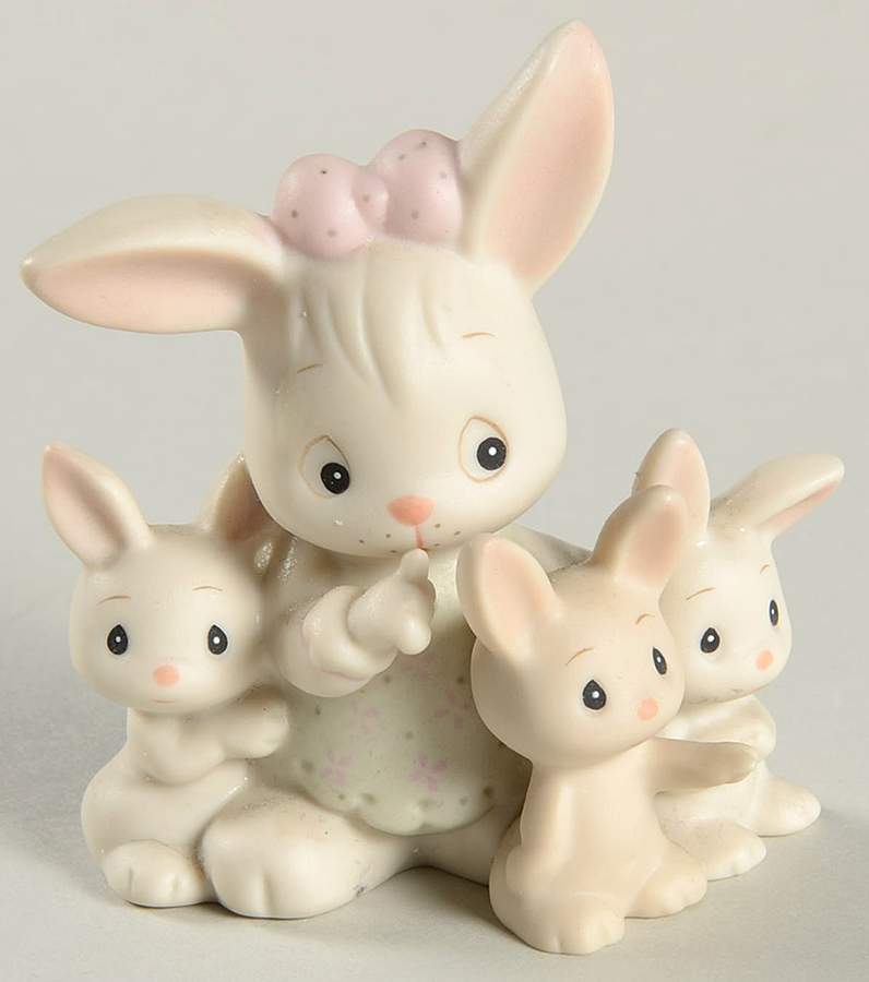 Some Bunny's Sleeping Ship-Some Bunny's Sleeping - Ship Trademark, No Box by Precious Moments-1