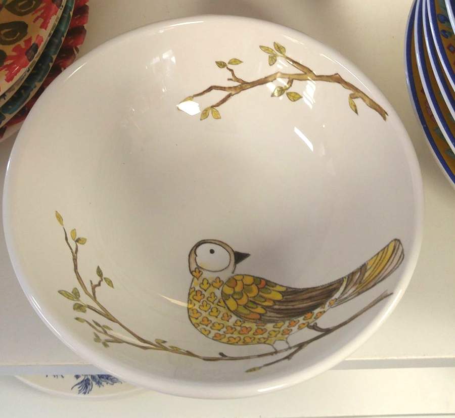 Skylark Soup/Cereal Bowl by Pottery Barn China-1