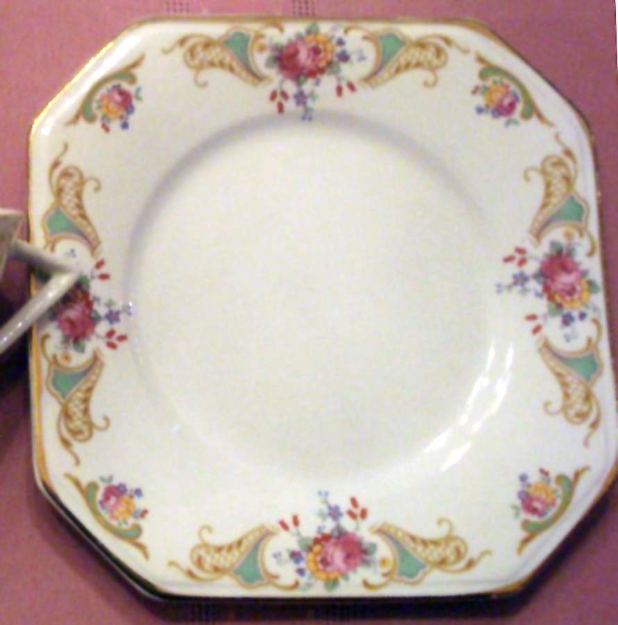 PAL20 Square Salad Plate by Palissy-1