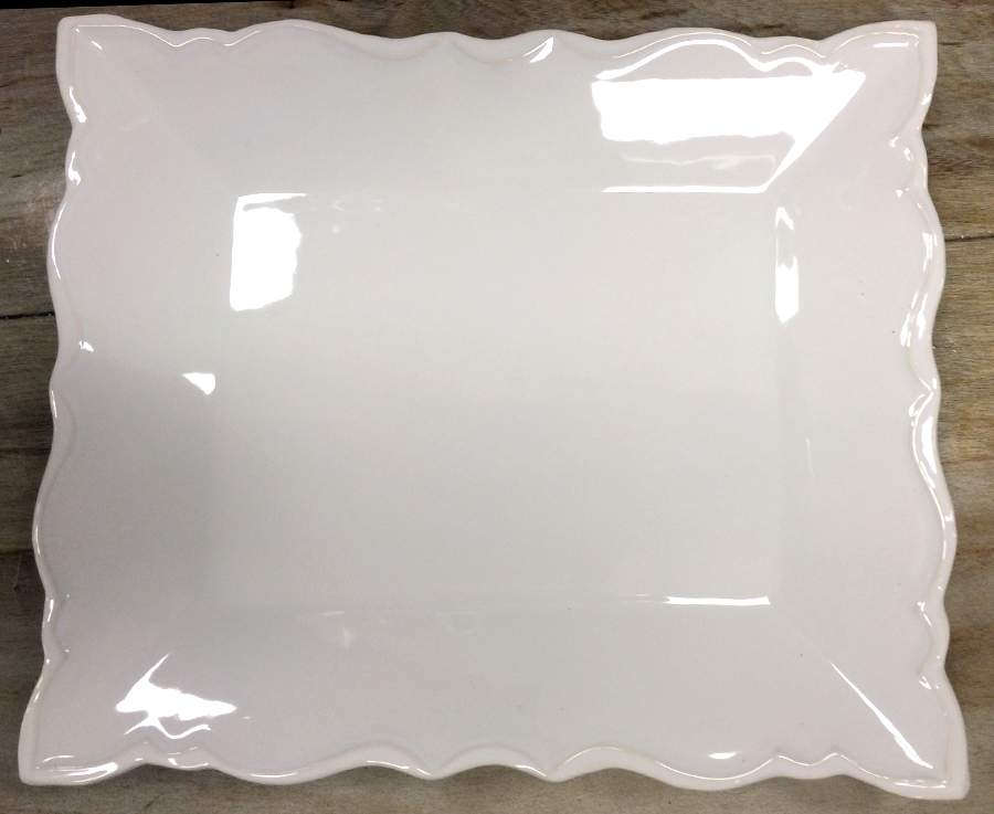 PMZ13 White Dinner Plate by Primagera-1